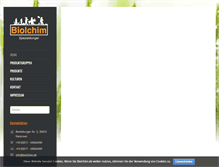 Tablet Screenshot of biolchim.de
